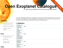 Tablet Screenshot of exoplanet.hanno-rein.de